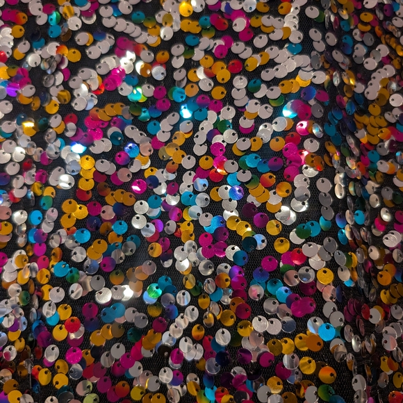 Sequin Bomber Jacket - Picture 3 of 4